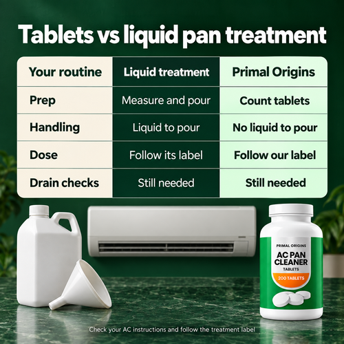 Primal Origins AC Drain Pan Tablets