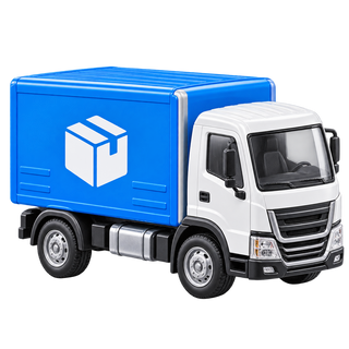 Free shipping delivery truck